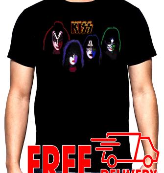 Kiss, 2, men's t-shirt, 100% cotton, S to 5XL