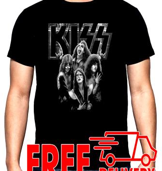 Kiss, Band, 2, men's t-shirt, 100% cotton, S to 5XL