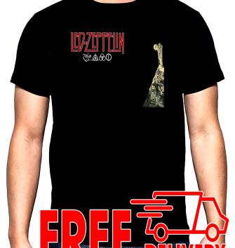 Led Zeppelin, Logo, men's t-shirt, 100% cotton, S to 5XL