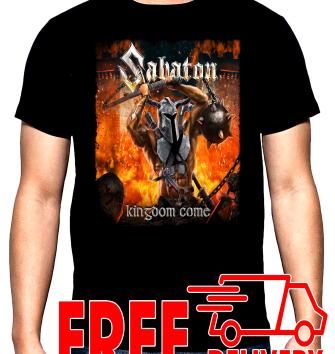 Sabaton, Kingdom come, men's t-shirt, 100% cotton, S to 5XL